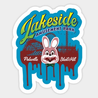 Lakeside Amusement Park Sticker